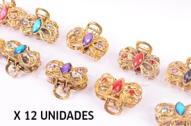 Broche para pelo con strass mediano (5)